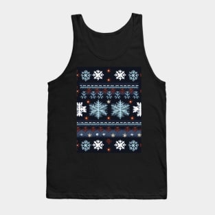 christmas seamless pattern design Tank Top